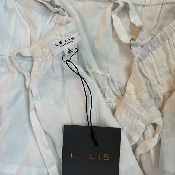 Le Lis white short set NWT from These Three Botique - Picture 4 of 7